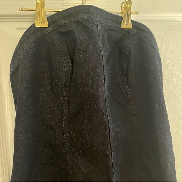 Anthropologie Denim Strapless Bodycon Dress NWT - Picture 11 of 13